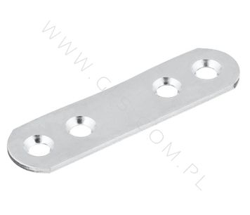 MOUNTING PLATE 15 X 60 MM, 4 PHASE HOLES