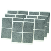 ADHESIVE FELT PADS FOR FURNITURE 45X45 MM GREY 
