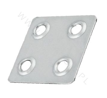 MOUNTING PLATE 45 X 45 MM, 4 HOLES