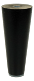 Noga typ Neo H-80 mm, stożek do mebli, czarna lakier