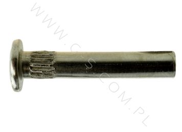 CONNECTION JOINT M4 X 28 MM, FEMALE SCREW, NICKEL