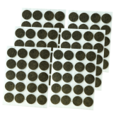 Podkładki Ø 20 mm, brązowe, filcowe do mebli, opakowanie 1000 szt.
