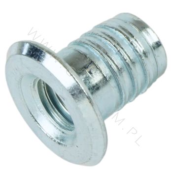KNOCK DOWN INSERT NUT WITH FLANGE M10 x 17MM