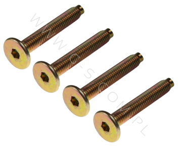 METRIC SCREW WITH CYLINDRICAL HEAD M6, HEX DRIVE