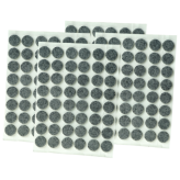 Podkładki filcowe do mebli Ø 12 mm, szare, opakowanie 10.080 szt.