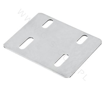 MOUNTING PLATE 50 X 60 MM, 4 BEAN HOLES