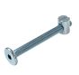 FURNITURE BED BOLT M6X80 MM WITH ALLEN KEY CUT AND BARREL NUT M6