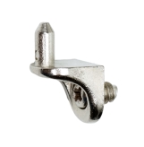 SHELF SUPPORT WITH A PIN L - 10 MM AND EURO-SCREW