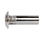 CONNECTION JOINT M6 X 25 MM, FEMALE SCREW, NICKEL