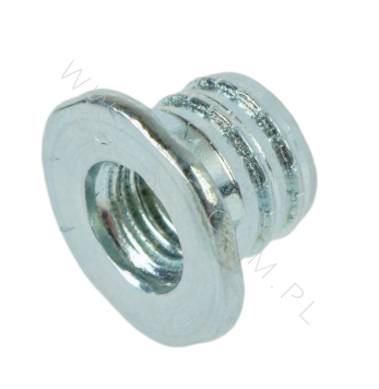 KNOCK DOWN INSERT NUT WITH FLANGE M5 x 6MM