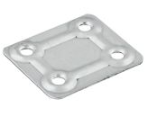 MOUNTING PLATE 40 X 35 MM, 4 HOLES