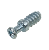 SCREW FOR INVISIBLE CONNECTOR L - 11 MM, STEEL PLATED