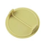NYLON COVER CAP WITH 2 WINGS DIAM 40 MM, TABACO COLOUR