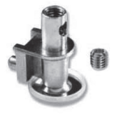 HEIGHT ADJUSTER M10 WITH CONNECTOR, RANGE 30 - 50 MM